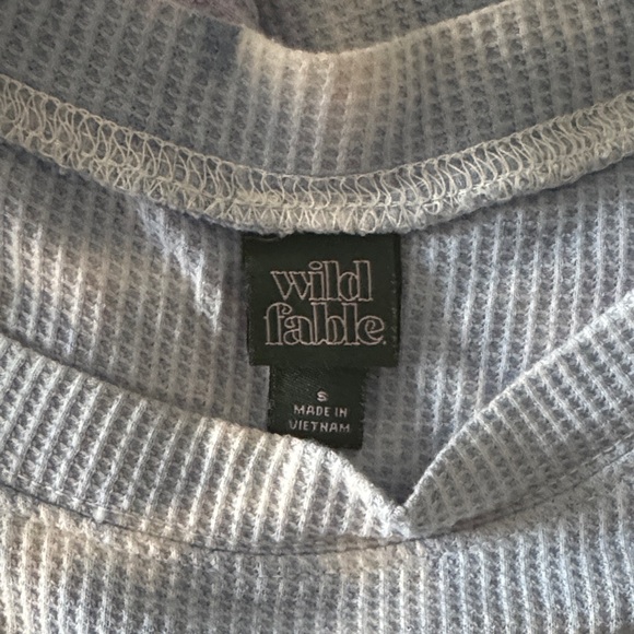 Wild Fable Purple and Blue Tie-Dye long sleeve - Picture 4 of 4